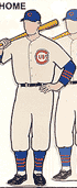 1945 Chicago Cubs Home Uniform